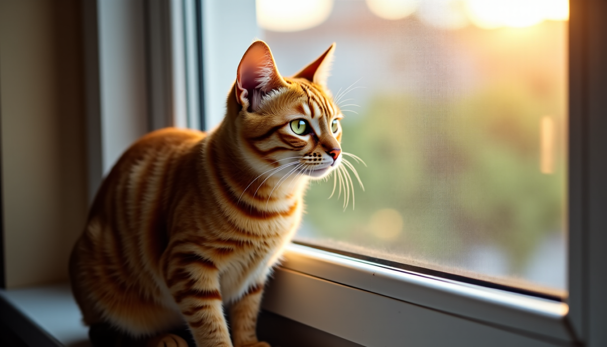 Sécuriser une fenêtre pour son chat d'appartement : méthode en 6 étapes
